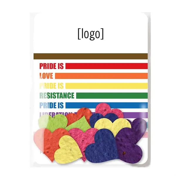 Gift pack features a recycled info card and plantable piece of... from ASI 40646 Bloomin Promotions / Bloomin' Promotions™