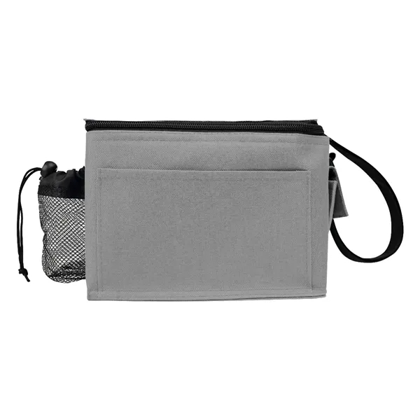 6 can capacity cooler bag with adjustable shoulder strap and PEVA... from ASI 61125 Hit Promotional Products / Hit®