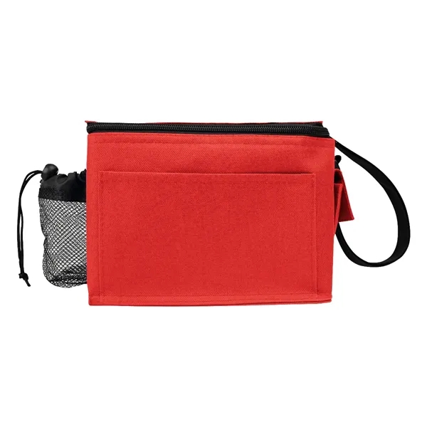 6 can capacity cooler bag with adjustable shoulder strap and PEVA... from ASI 61125 Hit Promotional Products / Hit®