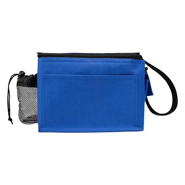 6 can capacity cooler bag with adjustable shoulder strap and PEVA... from ASI 61125 Hit Promotional Products / Hit®