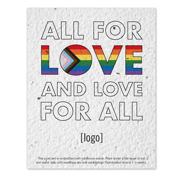 BCA seed paper post card.... from ASI 40646 Bloomin Promotions / Bloomin' Promotions™