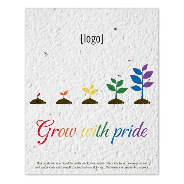 BCA seed paper post card.... from ASI 40646 Bloomin Promotions / Bloomin' Promotions™
