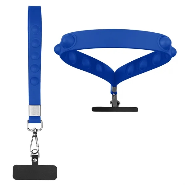 Push-pop phone tether wristlet.... from ASI 61125 Hit Promotional Products / Hit®