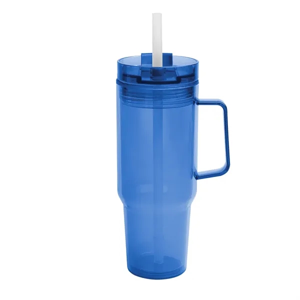 40 oz. double wall insulated tumbler with lid and straw.... from ASI 61125 Hit Promotional Products / Hit®