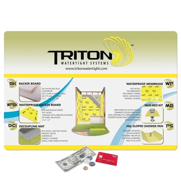 13"x19"x1/4" - Heavy Duty Fabric Counter Mat - Made in the... from ASI 49716 Digispec & CounterPoint / COUNTERPOINT®