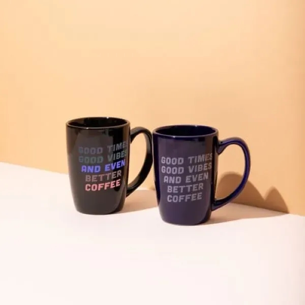Challenger 14 oz. Ceramic Mug available in Black, White, and Cobalt.... from ASI 74710 Numo