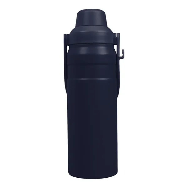 24 oz. double wall stainless steel bottle with screw-on lid and... from ASI 61125 Hit Promotional Products / Hit®