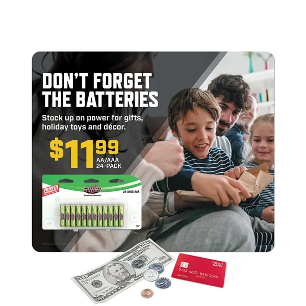 9" x 11" x 1/16" - Heavy Duty Fabric Counter Mat... from ASI 49716 Digispec & CounterPoint / COUNTERPOINT®