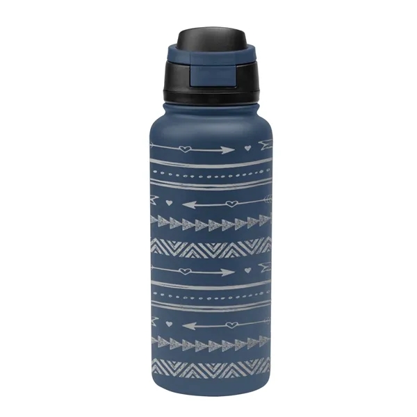 32 oz. recycled stainless steel bottle with double-wall, vacuum insulated construction,... from ASI 61125 Hit Promotional Products / Hit®
