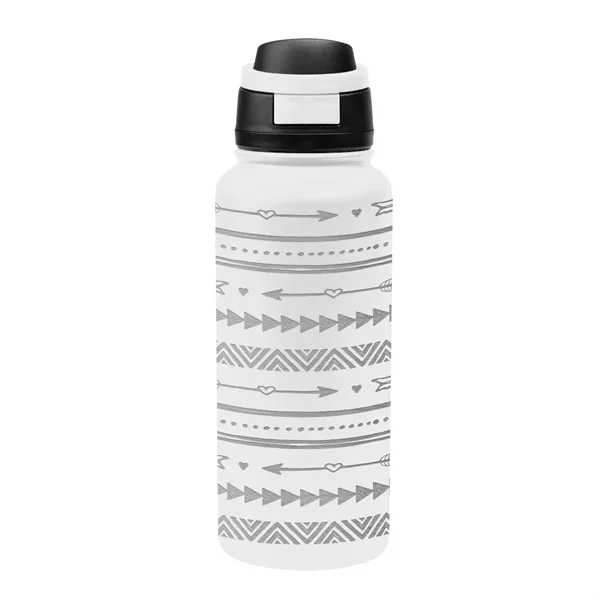32 oz. recycled stainless steel bottle with double-wall, vacuum insulated construction,... from ASI 61125 Hit Promotional Products / Hit®