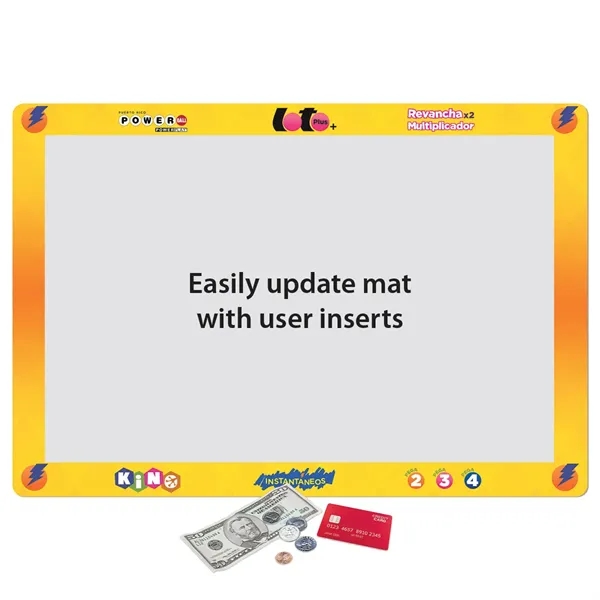 13" x 19" x .015" - Ultra Thin Window Counter Mat... from ASI 49716 Digispec & CounterPoint / COUNTERPOINT®