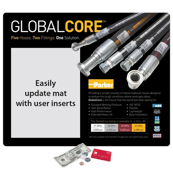 16" x 20" x .015" - Ultra Thin Window Counter Mat... from ASI 49716 Digispec & CounterPoint / COUNTERPOINT®