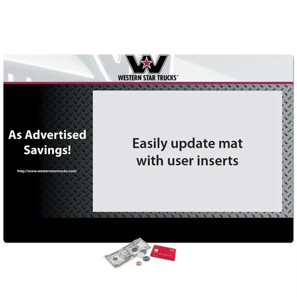 17" x 26" x .015" - Ultra Thin Window Counter Mat... from ASI 49716 Digispec & CounterPoint / COUNTERPOINT®