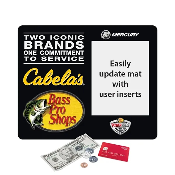 9" x 11" x .015" - Ultra Thin Window Counter Mat... from ASI 49716 Digispec & CounterPoint / COUNTERPOINT®