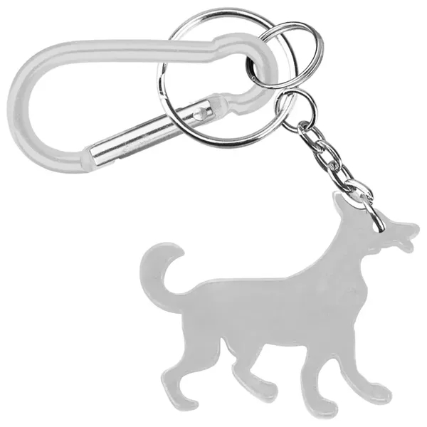 Dog shape bottle opener with key chain.... from ASI 74585 Nu Promo International / Nu Promo Line