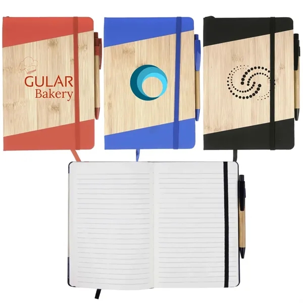 This notebook and black ink pen is around to help you... from ASI 57956 Graphco line