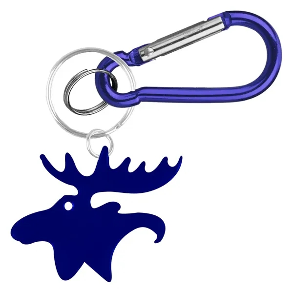 Moose, Deer, Elk shape bottle opener key chain.... from ASI 74585 Nu Promo International / Nu Promo Line