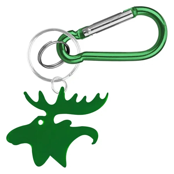 Moose, Deer, Elk shape bottle opener key chain.... from ASI 74585 Nu Promo International / Nu Promo Line