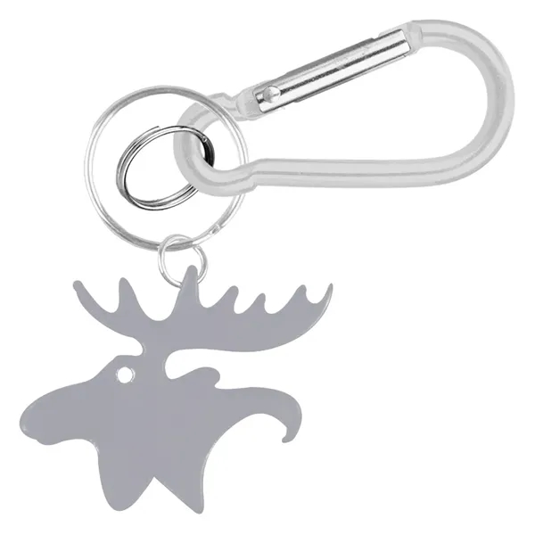 Moose, Deer, Elk shape bottle opener key chain.... from ASI 74585 Nu Promo International / Nu Promo Line