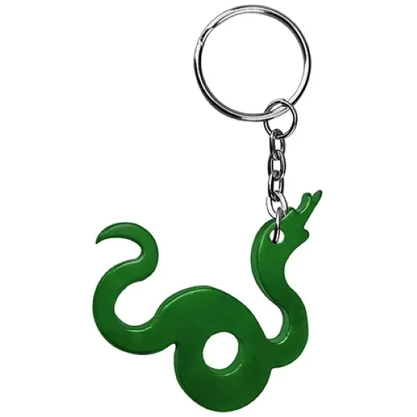Snake shape bottle opener with key chain.... from ASI 74585 Nu Promo International / Nu Promo Line