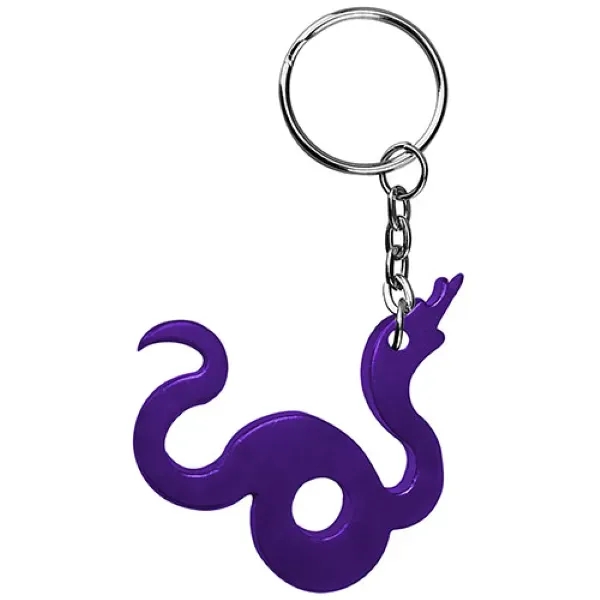 Snake shape bottle opener with key chain.... from ASI 74585 Nu Promo International / Nu Promo Line
