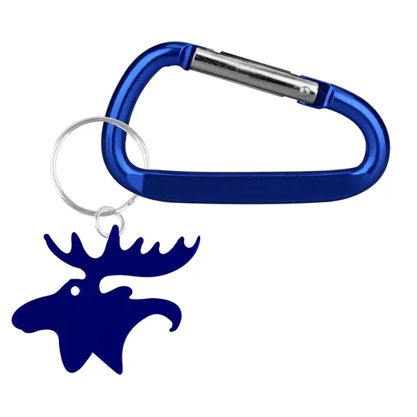 Moose, Deer, Elk shape bottle opener key chain.... from ASI 74585 Nu Promo International / Nu Promo Line