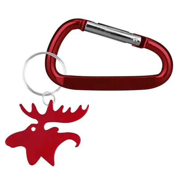 Moose, Deer, Elk shape bottle opener key chain.... from ASI 74585 Nu Promo International / Nu Promo Line