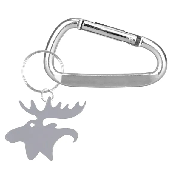 Moose, Deer, Elk shape bottle opener key chain.... from ASI 74585 Nu Promo International / Nu Promo Line