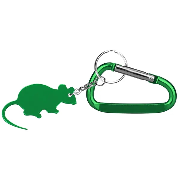 Rat / Mouse shape bottle opener with key chain.... from ASI 74585 Nu Promo International / Nu Promo Line