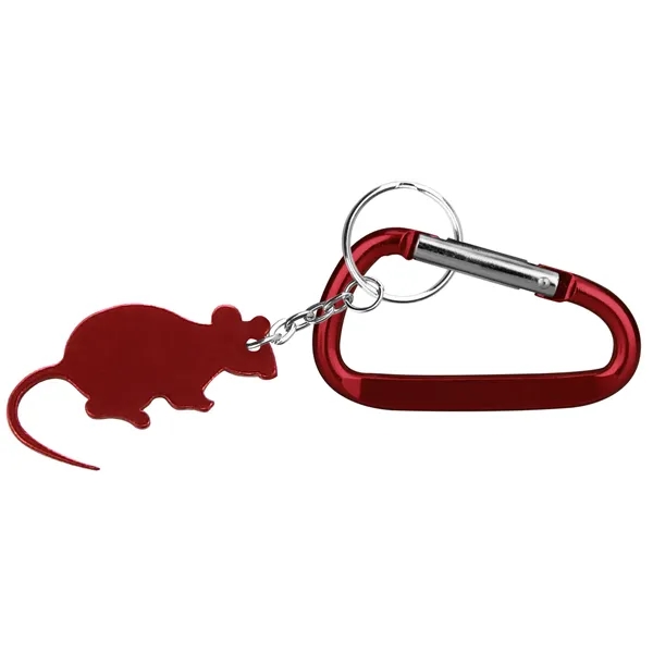 Rat / Mouse shape bottle opener with key chain.... from ASI 74585 Nu Promo International / Nu Promo Line