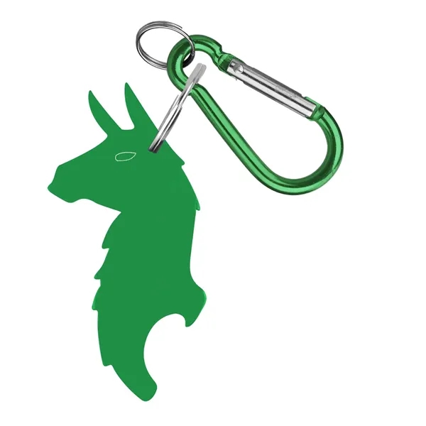 Llama shape bottle opener with key chain.... from ASI 74585 Nu Promo International / Nu Promo Line