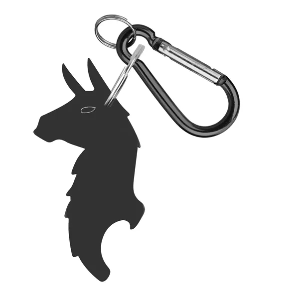 Llama shape bottle opener with key chain.... from ASI 74585 Nu Promo International / Nu Promo Line