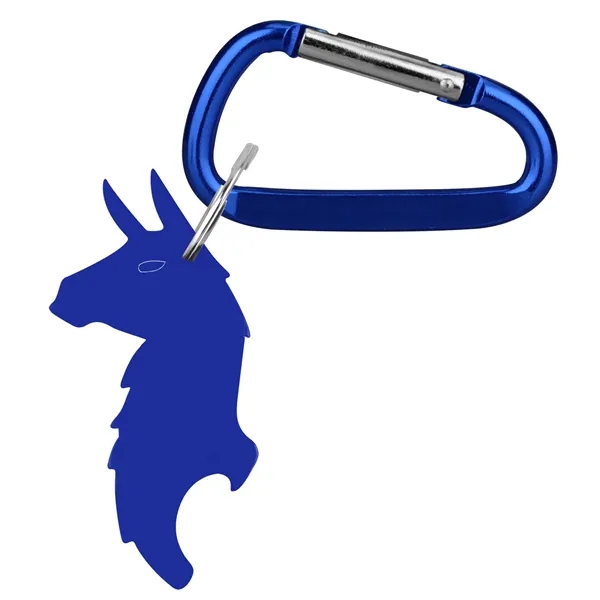 Llama shape bottle opener with key chain.... from ASI 74585 Nu Promo International / Nu Promo Line