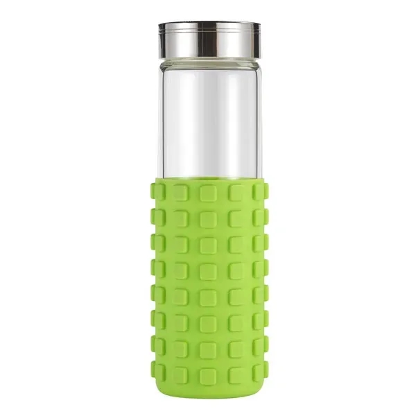 20 ounce shatter resistant water bottle with textured silicone sleeve and... from ASI 57800 Gordon Sinclair / Gordon Sinclair®