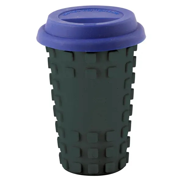 16 ounce ceramic tumbler with silicone sleeve and snap-on sipping lid.... from ASI 57800 Gordon Sinclair / Gordon Sinclair®