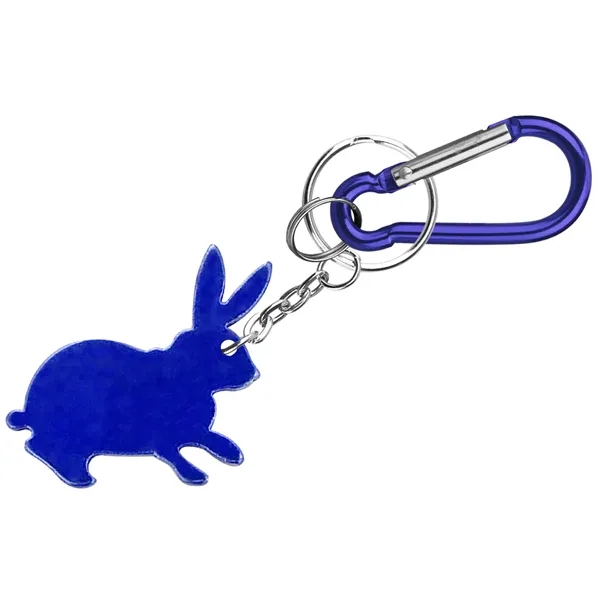 Rabbit shape bottle opener with key chain.... from ASI 74585 Nu Promo International / Nu Promo Line