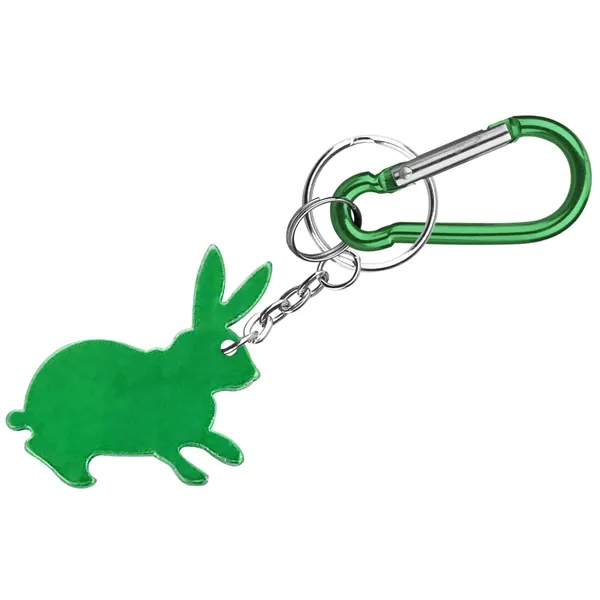 Rabbit shape bottle opener with key chain.... from ASI 74585 Nu Promo International / Nu Promo Line