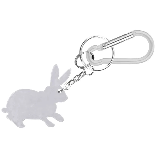 Rabbit shape bottle opener with key chain.... from ASI 74585 Nu Promo International / Nu Promo Line