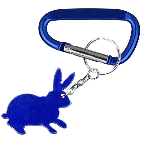Rabbit shape bottle opener with key chain.... from ASI 74585 Nu Promo International / Nu Promo Line