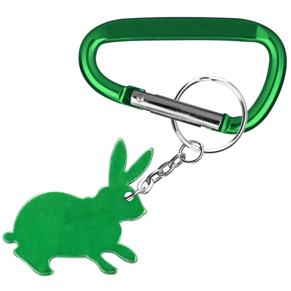 Rabbit shape bottle opener with key chain.... from ASI 74585 Nu Promo International / Nu Promo Line