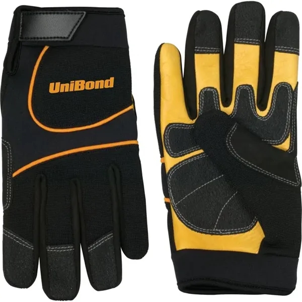 Cow Palm Mechanic Glove... from ASI 89320 Starline USA Inc