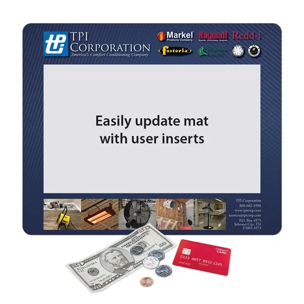 9" x 11" x .020" - Ultra Thin Window Counter Mat... from ASI 49716 Digispec & CounterPoint / COUNTERPOINT®