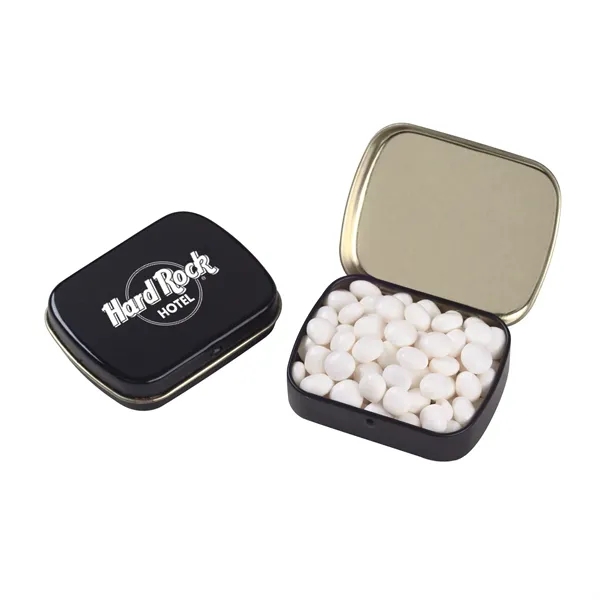 Small hinged tin filled with White Mints... from ASI 71685 Midnite Snax®