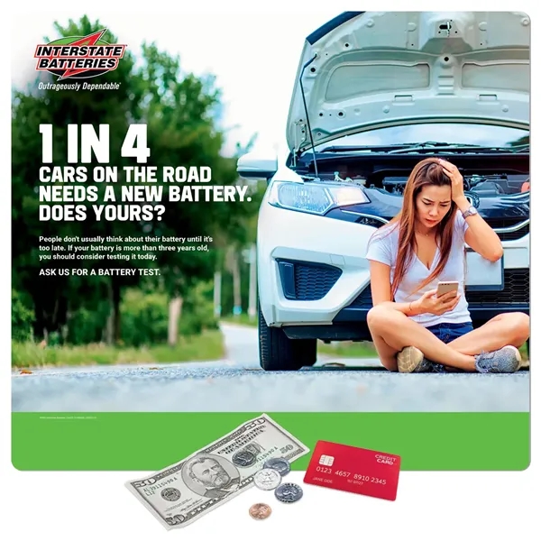 16"x18"x1/8" - DuraTec® Counter Mat - Made in the USA with... from ASI 49716 Digispec & CounterPoint / COUNTERPOINT®