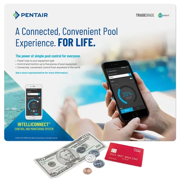 9" x 11" x .015" - Ultra Thin removable/repositionable Counter Mat... from ASI 49716 Digispec & CounterPoint / COUNTERPOINT®