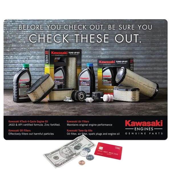 14" x 19" x .015" - Ultra Thin removable/repositionable Counter Mat... from ASI 49716 Digispec & CounterPoint / COUNTERPOINT®