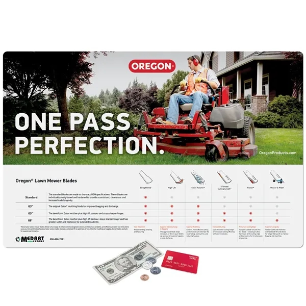 17" x 26" x .015" - Ultra Thin removable/repositionable Counter Mat... from ASI 49716 Digispec & CounterPoint / COUNTERPOINT®