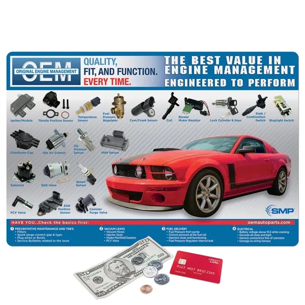 12" x 18" x .020" - Ultra Thin Counter Mat -... from ASI 49716 Digispec & CounterPoint / COUNTERPOINT®