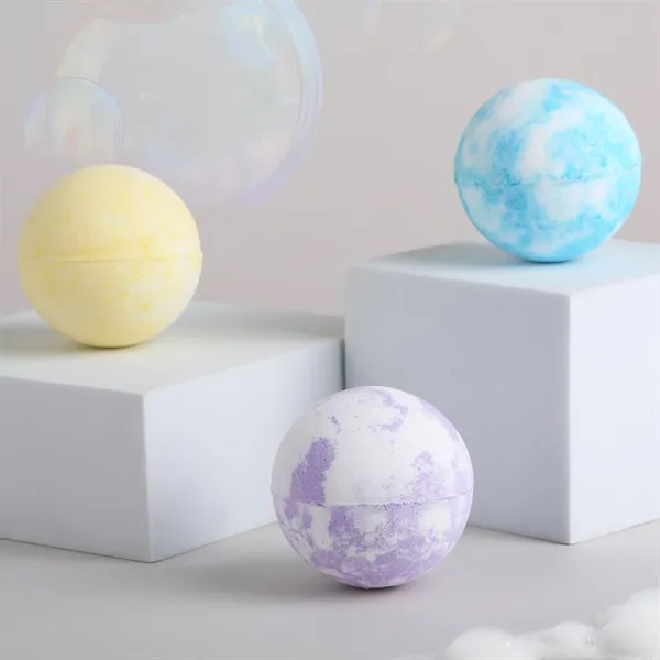 Scented single bath bomb packaged in a customizable kraft box.... from ASI 61966 HPG / Mixie