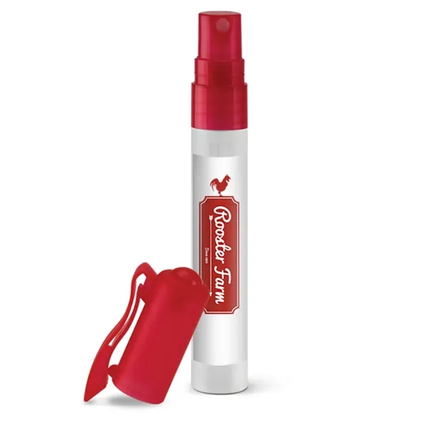 0.33 oz. hand sanitizer pen sprayer; cap includes clip.... from ASI 61966 HPG / Mixie